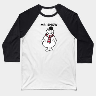 MR. SNOW Baseball T-Shirt